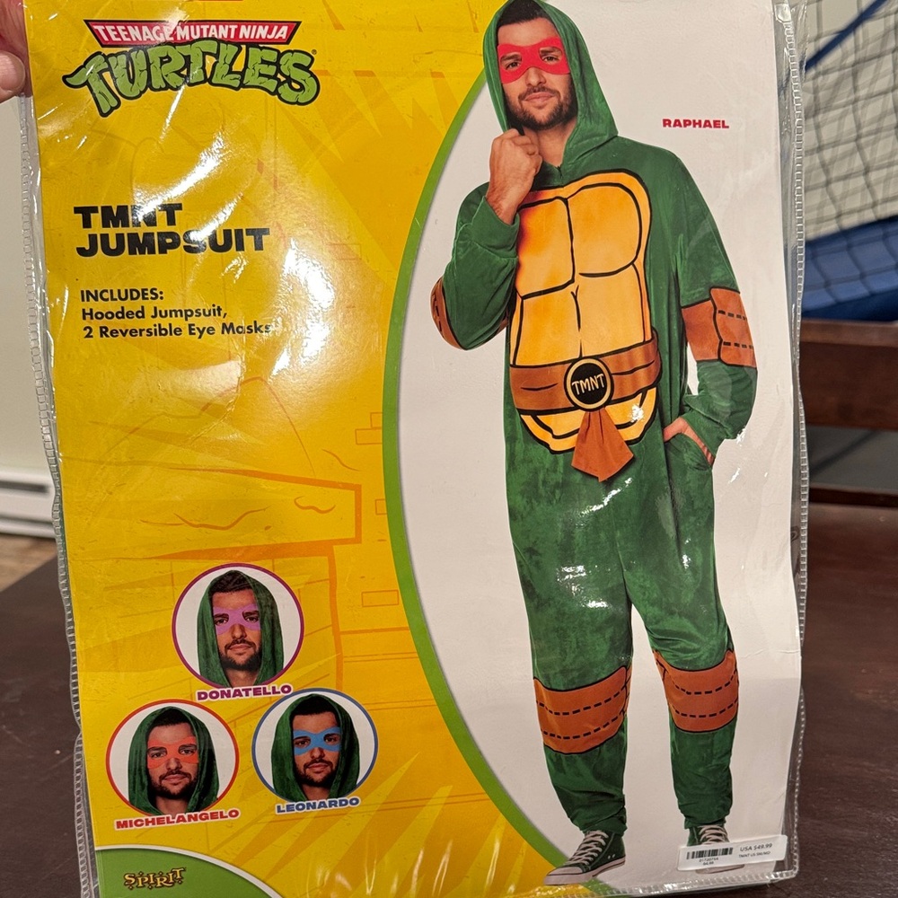 Spirit TMNT Raphael Kids Costume - Green and Red